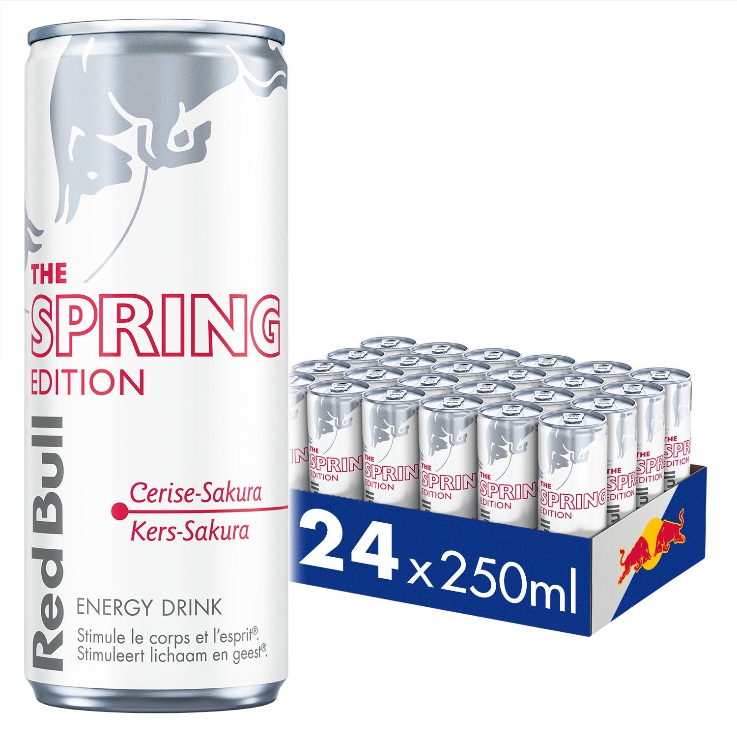 RED BULL CERISE-SAKURA - SLIM - 25 CL * 24 (BE)
