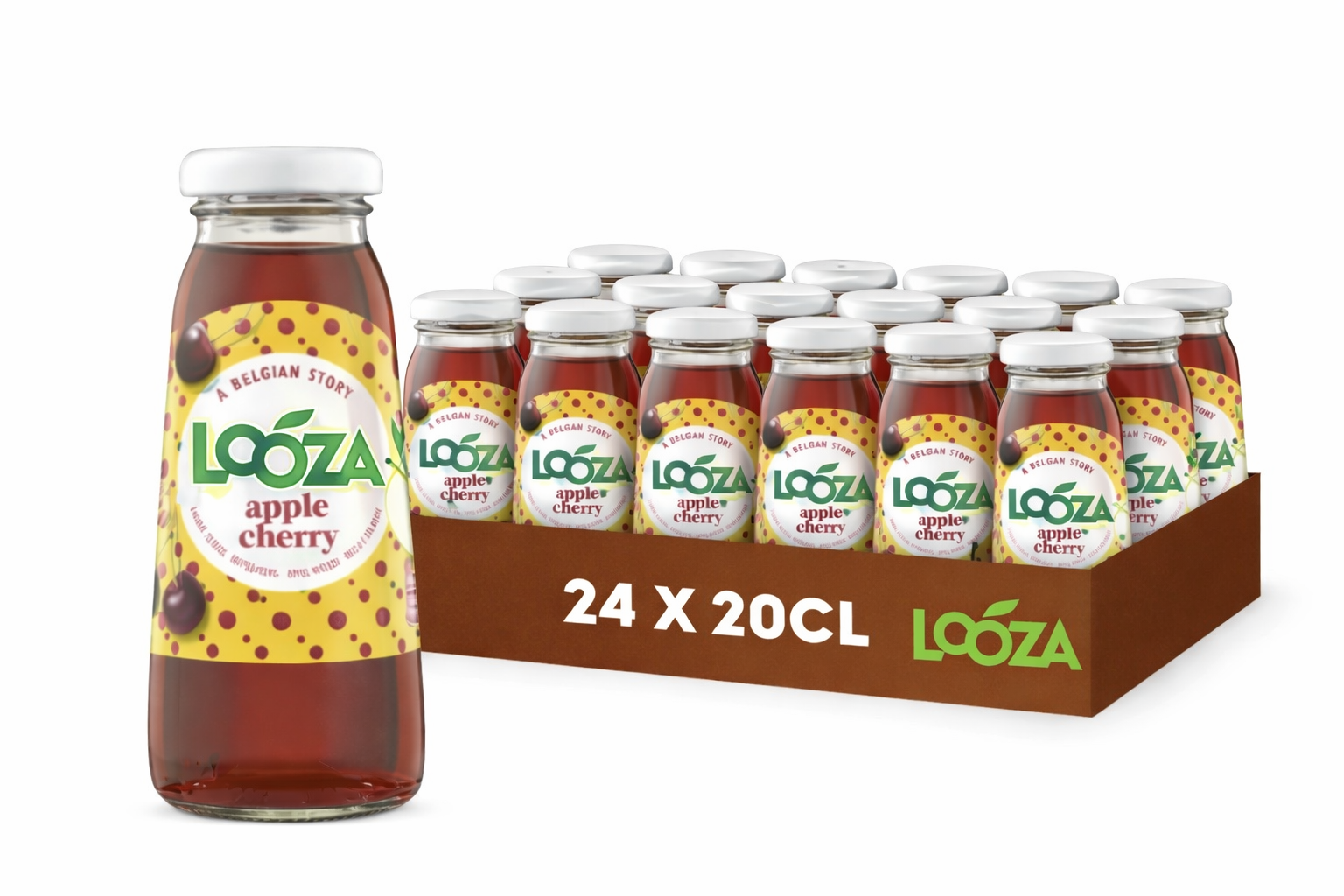 LOOZA APPLE CHERRY - 20 CL * 24 (BE)