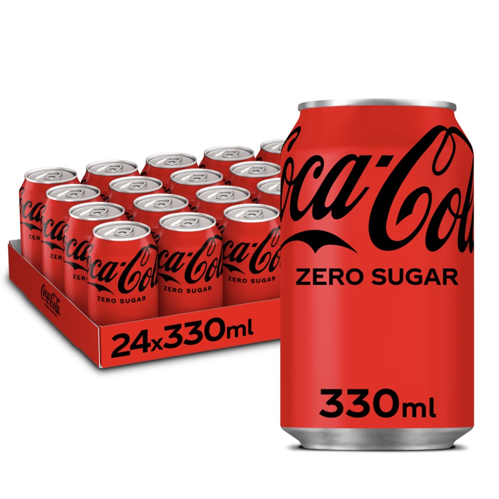 COCA COLA ZERO - CAN - 33 CL X 24 (DK)
