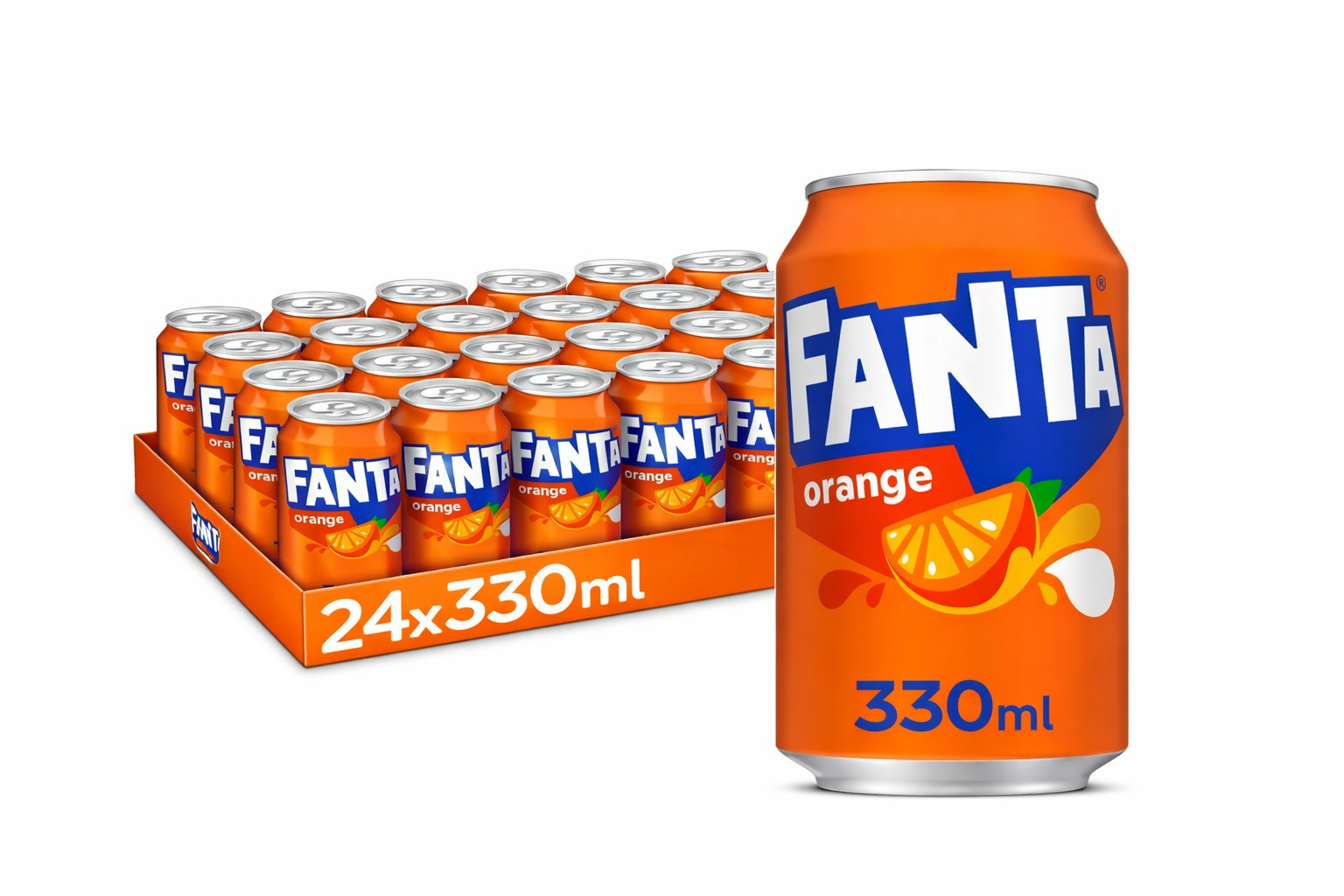FANTA ORANGE - CAN - 33 CL X 24 (DK)