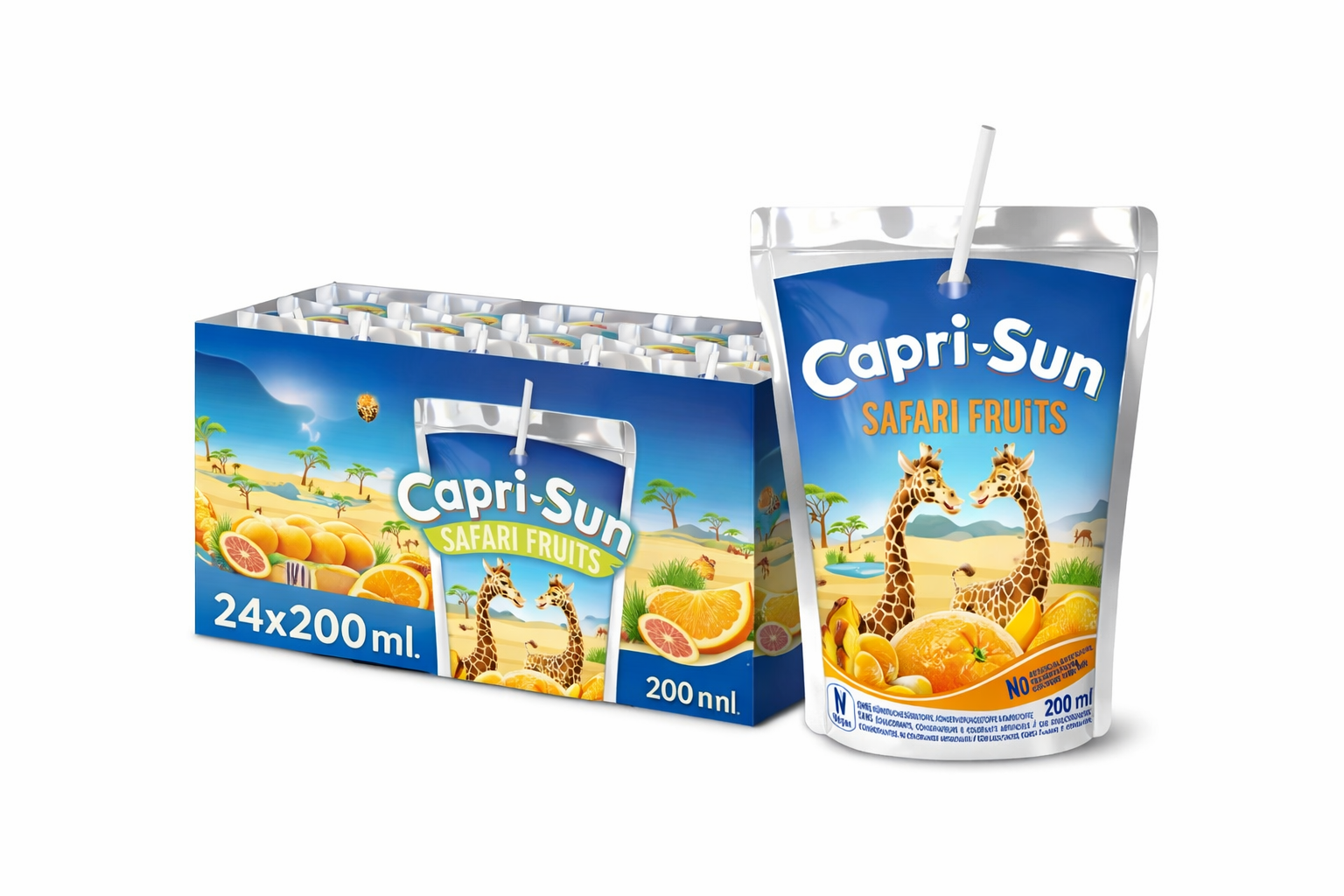 CAPRI - SUN SAFARI FRUITS - 20 CL * 24