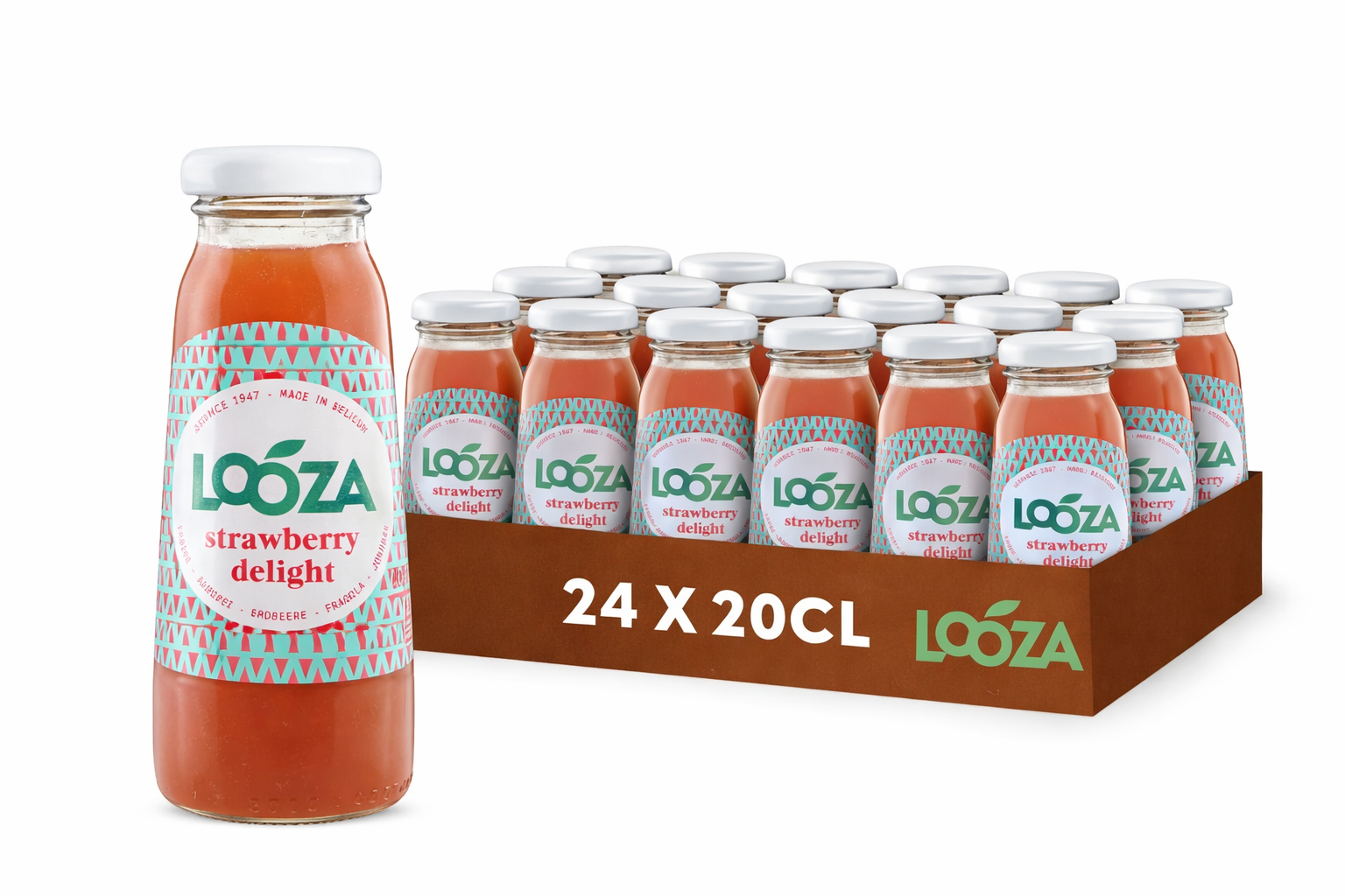 LOOZA STRAWBERRY - 20 CL * 24 (BE)