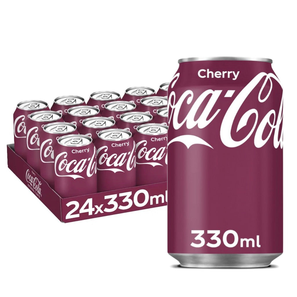COCA COLA CHERRY - CAN - 33 CL * 24