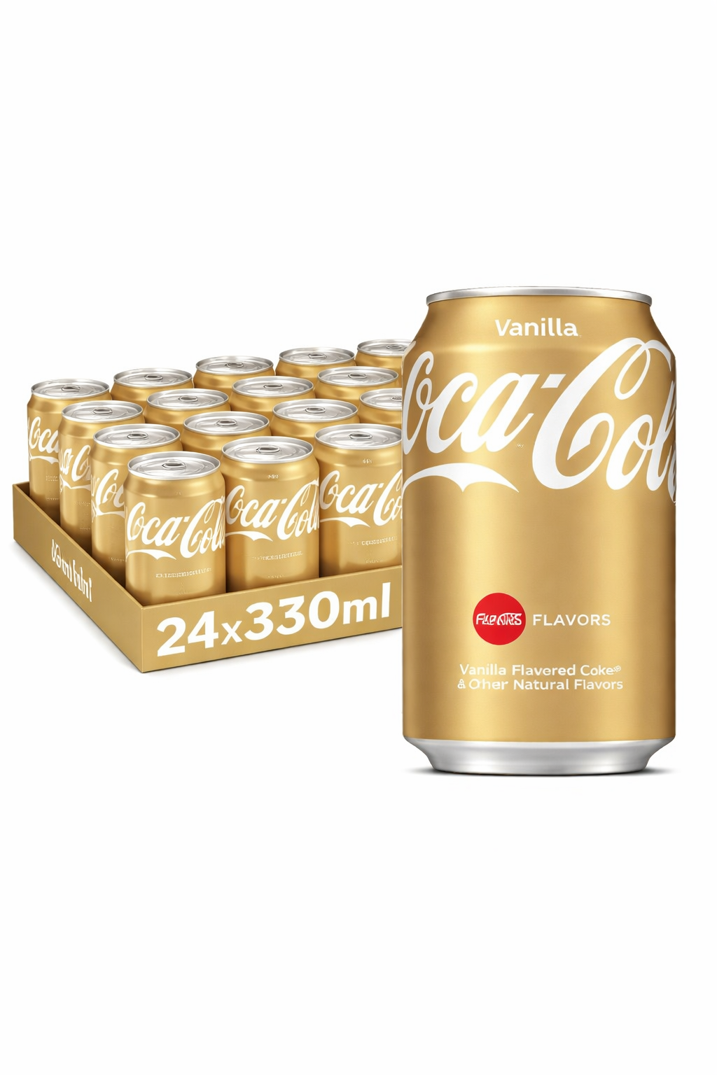 COCA COLA VANILLE - 33 CL X 24