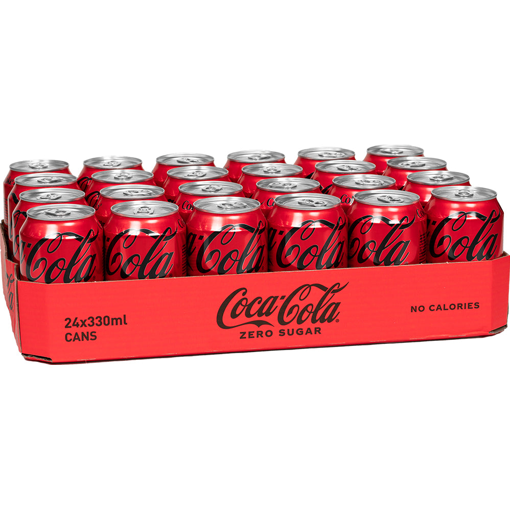 COCA COLA ZERO - CAN - 33 CL X 24 (DK)
