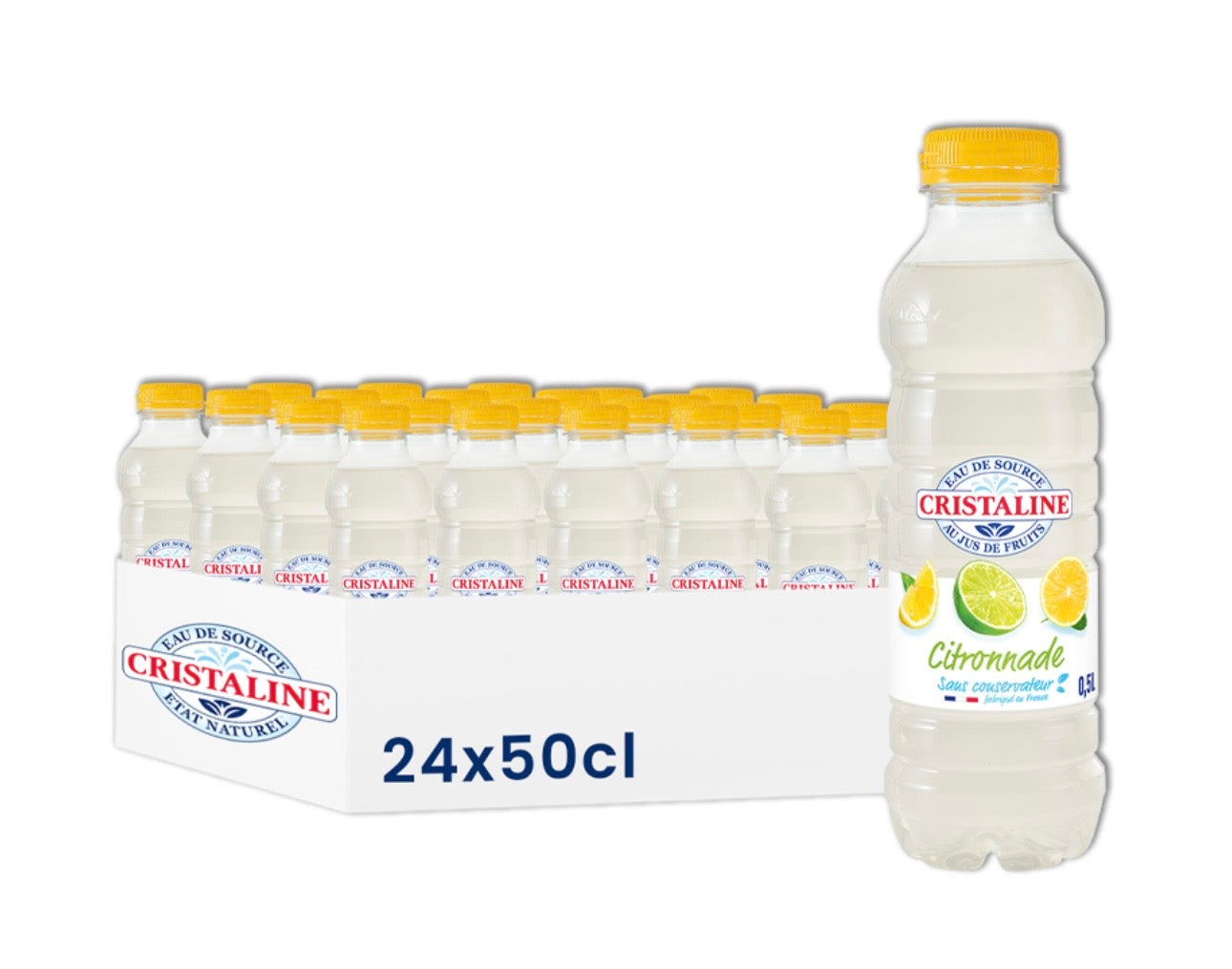 CRISTALINE CITRONNADE - PET - 50 CL * 24