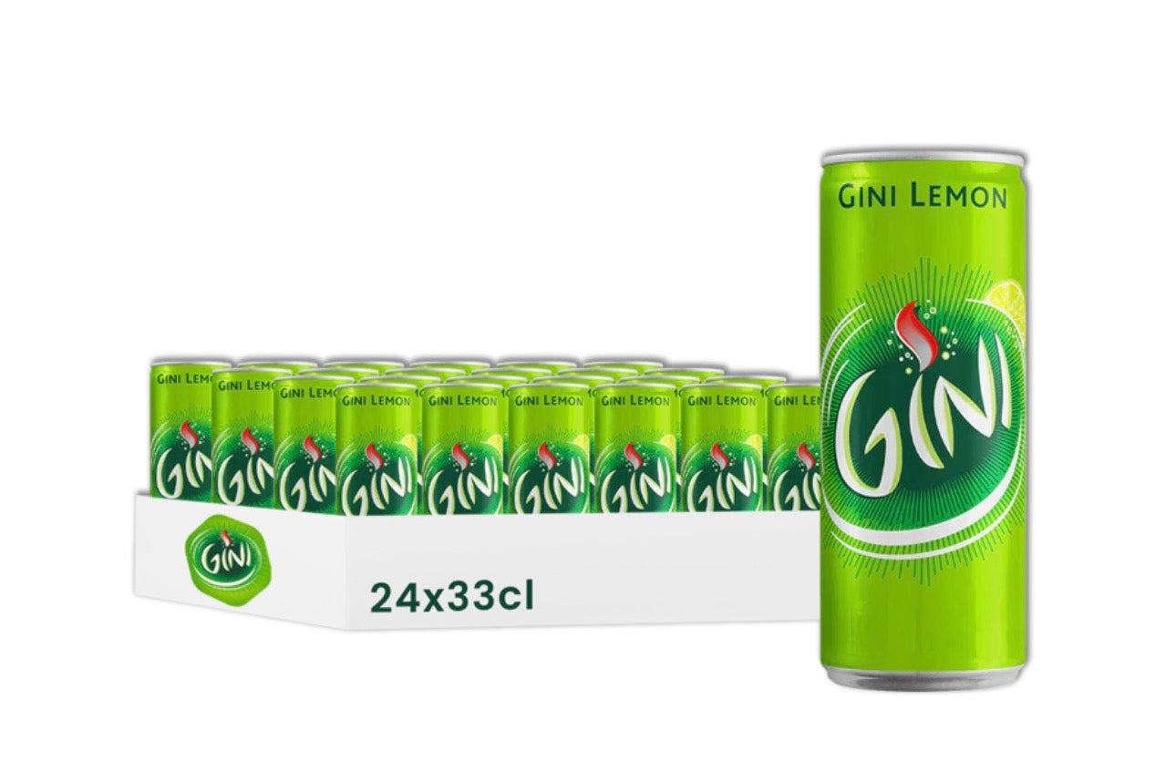 GINI LEMON - SLIM - 33 cl x 24 (BE)
