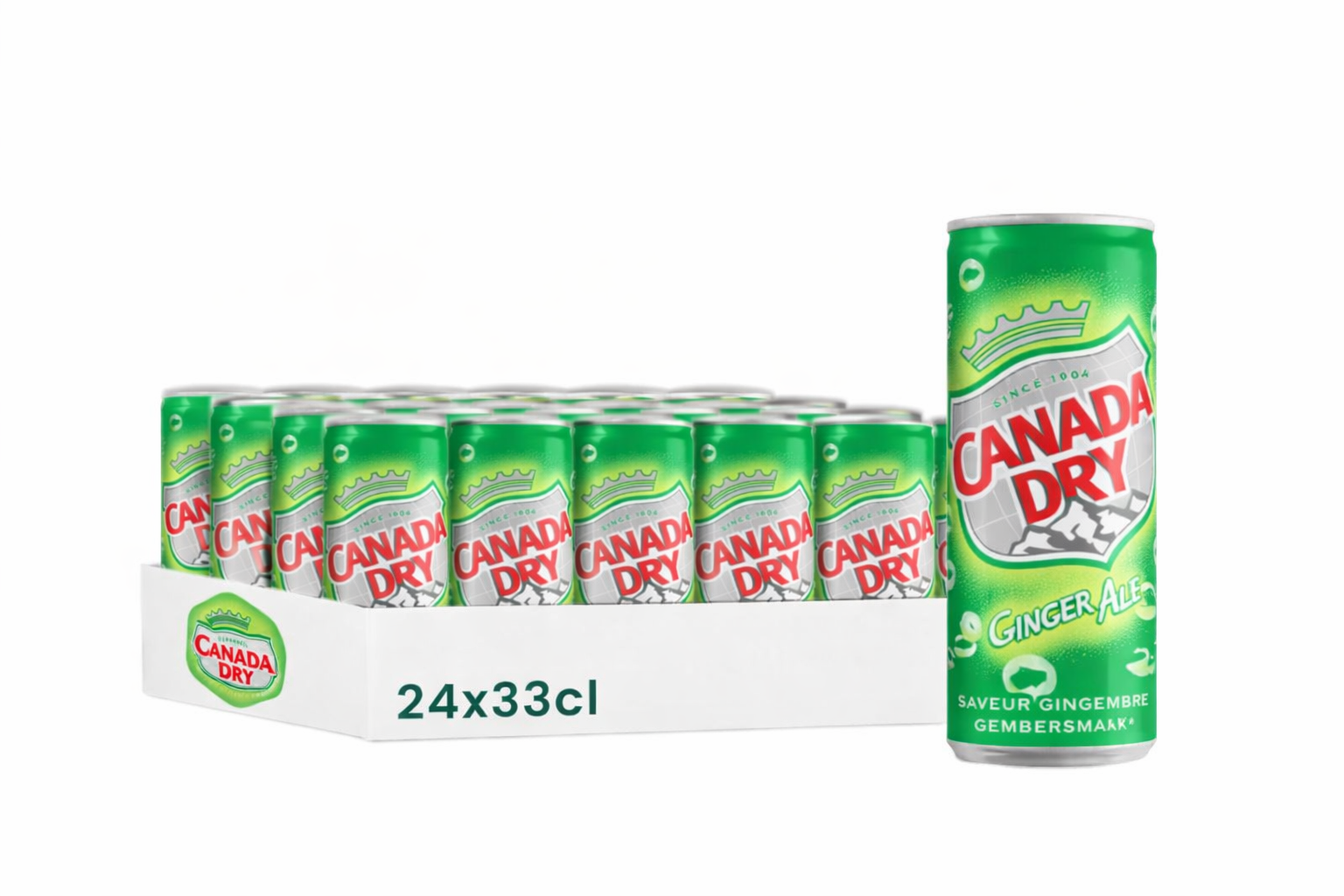 CANADA DRY - 33 cl * 24 (BE)