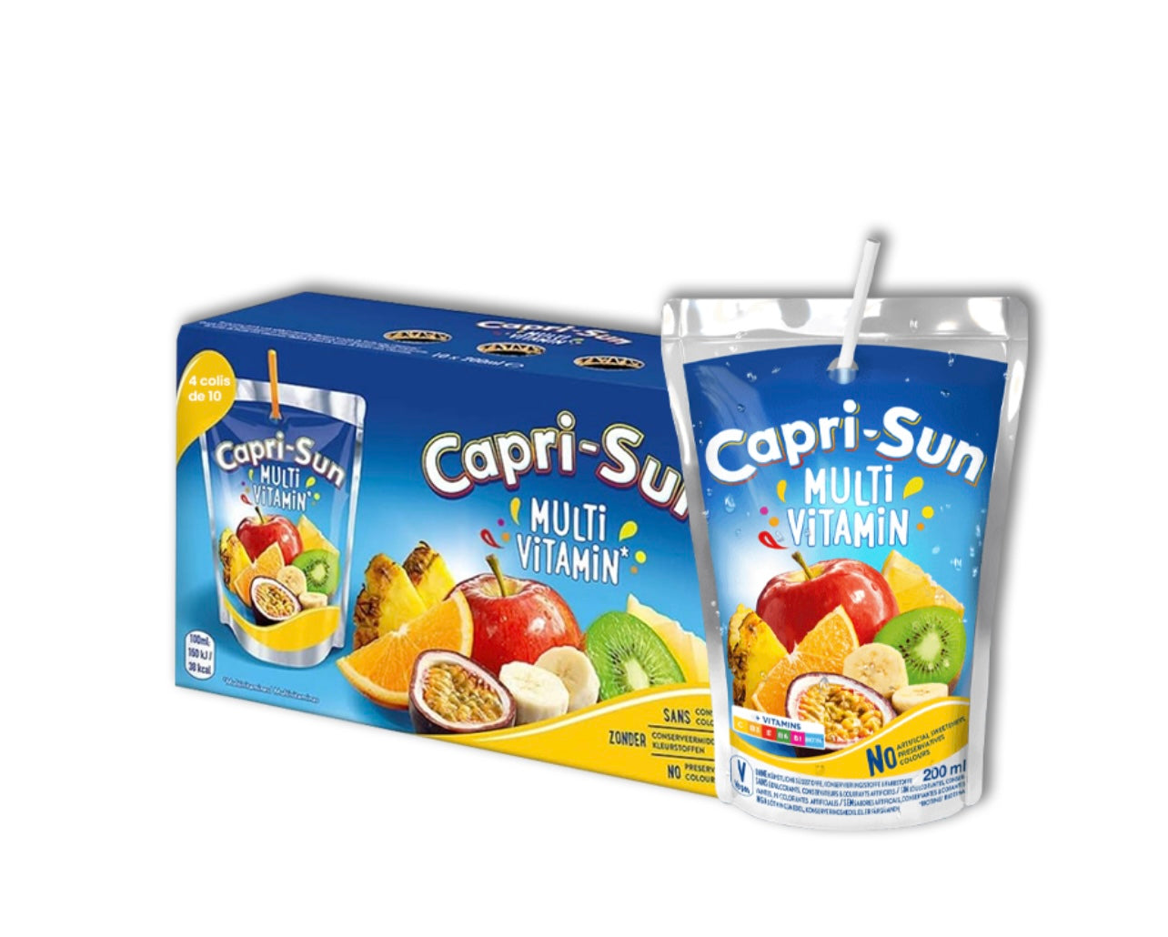 CAPRI - SUN MULTIVITAMINE - 20 CL * 40 (BE)